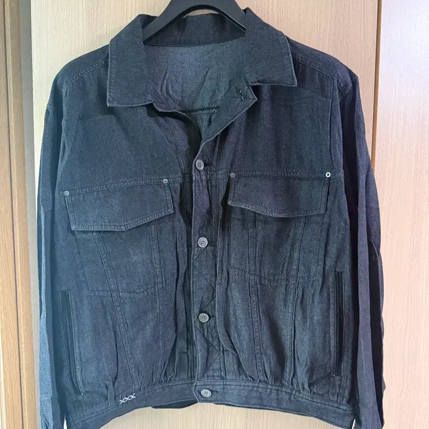 [BUNJANG] Politeru Denim Trucker Jacket / 폴리테루 데님 트러커 자켓