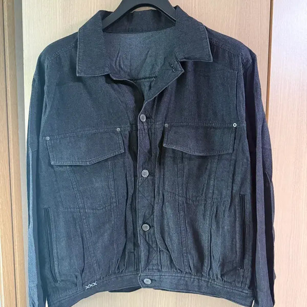 [BUNJANG] Politeru Denim Trucker Jacket / 폴리테루 데님 트러커 자켓