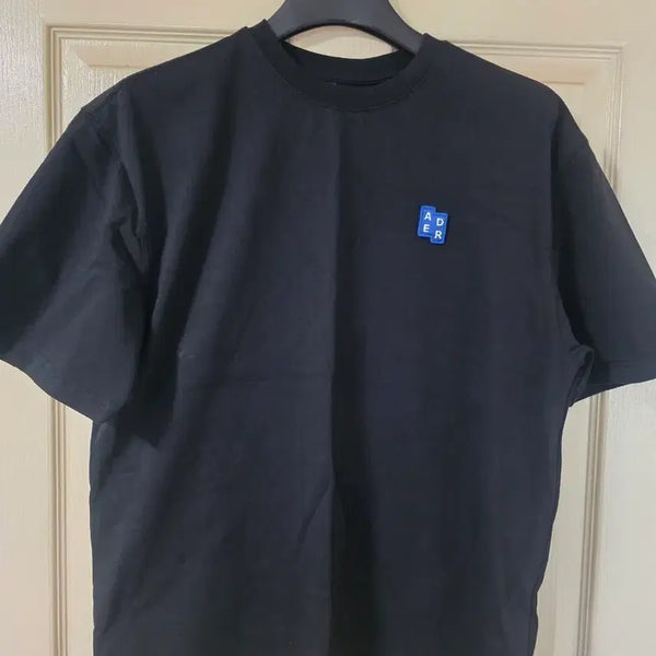 [BUNJANG] Ader Error Black Short Sleeve T-Shirt M / 아더에러 반팔티 블랙M