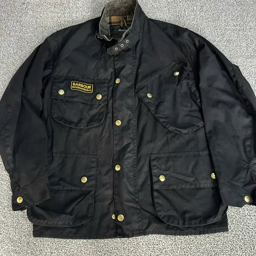 [BUNJANG] Barbour International Waxed Cotton Motorcycle Jacket / 바버인터네셔널 38