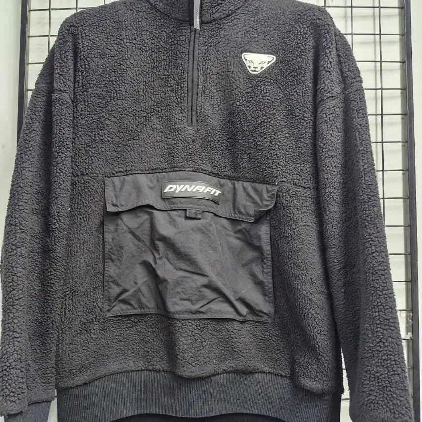 [BUNJANG] Dynafit Black Half-Zip Fleece Jacket / 95M 다이나핏 반집업 플리스 자켓 블랙.