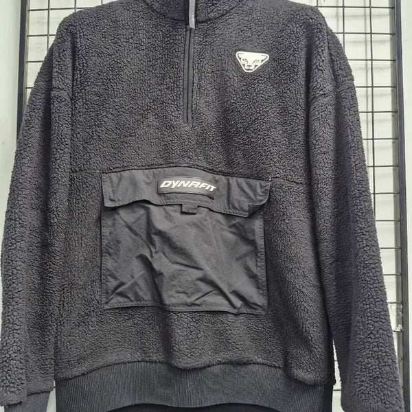 [BUNJANG] Dynafit Black Half-Zip Fleece Jacket / 95M 다이나핏 반집업 플리스 자켓 블랙.