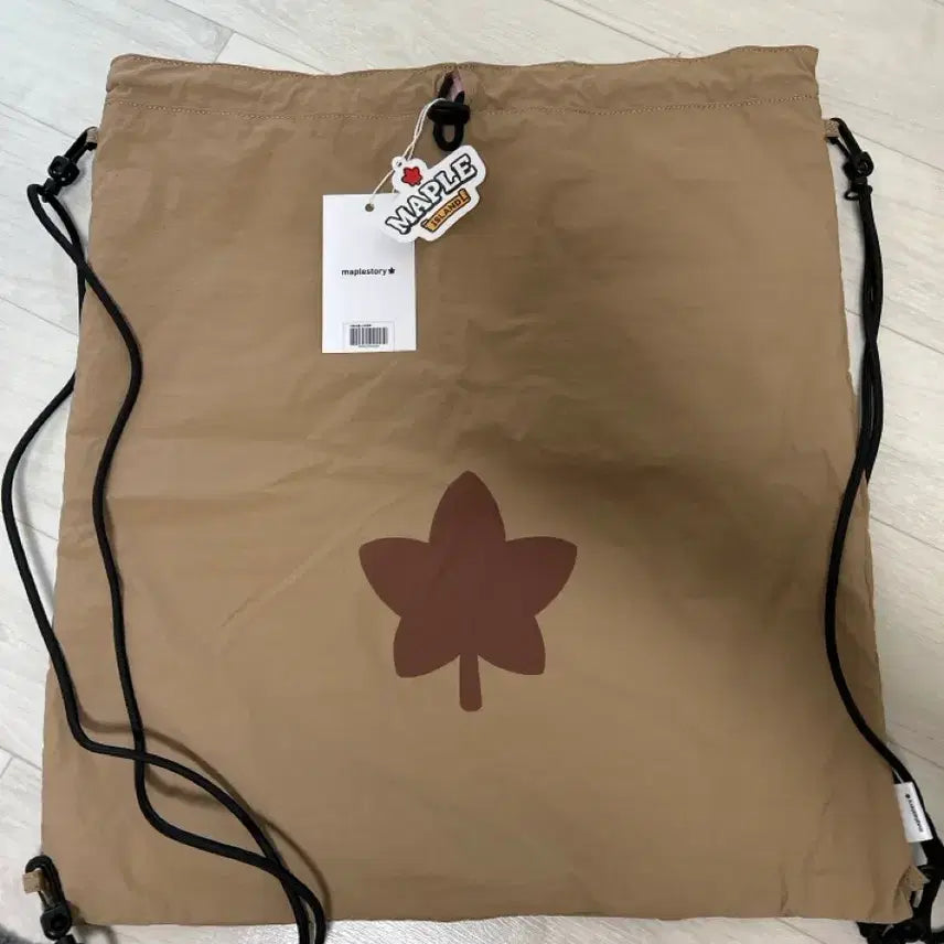 [BUNJANG] MapleStory Double-Sided String Bag / 메이플스토리 양면 스트링백