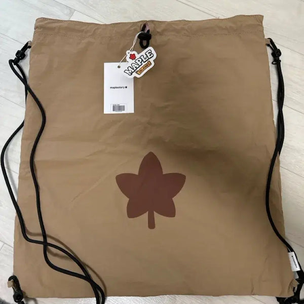 [BUNJANG] MapleStory Double-Sided String Bag / 메이플스토리 양면 스트링백