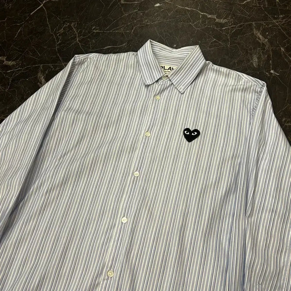 [BUNJANG] Comme des Garçons Striped Shirt / L 꼼데가르송 스트라이프 셔츠