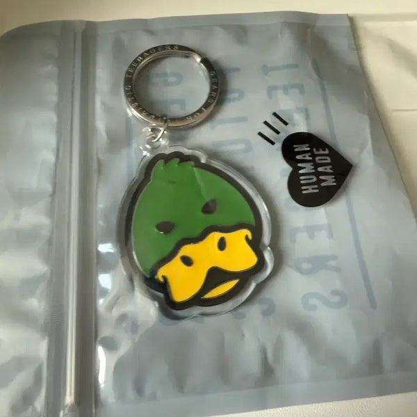 [BUNJANG] Human Made Acrylic Animal Keychain Green / 휴먼 메이드 아크릴 애니멀 키링 그린