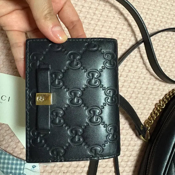 [BUNJANG] Gucci GG Logo Pattern Card Wallet / 구찌 GG 로고패턴반지갑