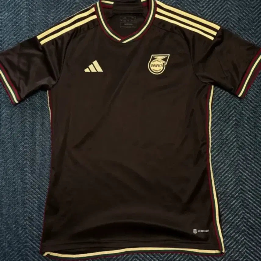 [BUNJANG] Adidas Wales Bonner Jamaica Football Jersey / 아디다스 웨일즈보너 자메이카 풋볼 티