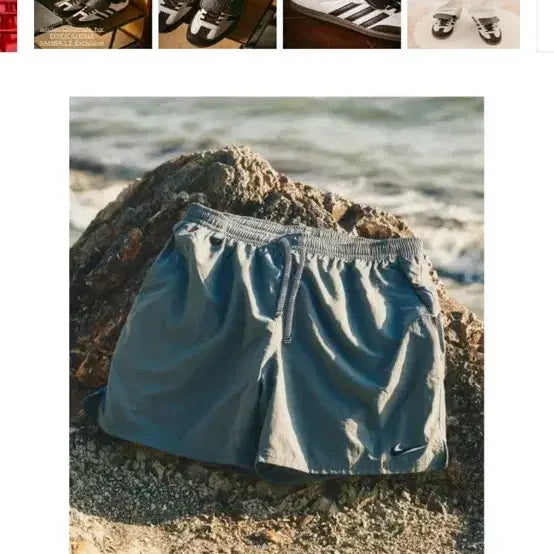 [BUNJANG] Edifice x Nike Swim Shorts / 에디피스 x 나이키 스윔 숏팬츠