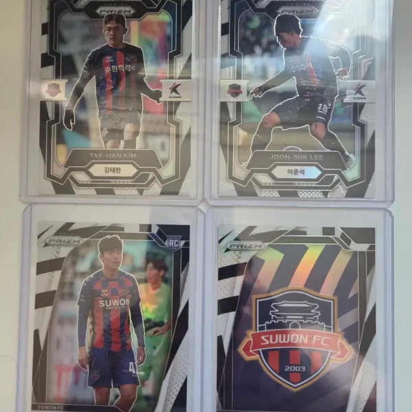 [BUNJANG] Panini K League Prism Suwon FC Cards (Baekho Batch) / 2024/2025 파니니 K리그 프리즘 수원FC (백호 랏)