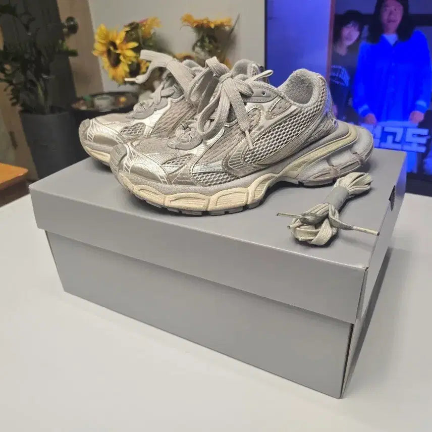 [BUNJANG] Balenciaga 3XL Sneaker Eggshell Size 37 / 발렌시아가 3XL 에그쉘 37사이즈(신세계 구매 정품)