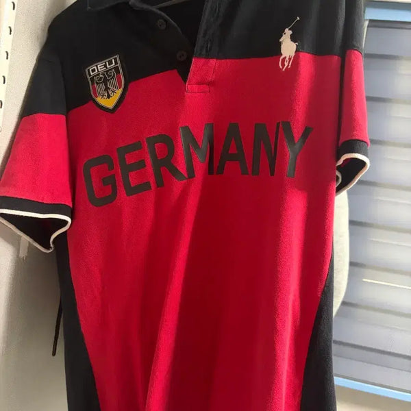 [BUNJANG] Polo Ralph Lauren Germany Flag Jersey / 폴로 랄프로렌 독일 국기 져지