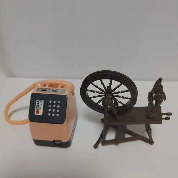 [BUNJANG] Re-Ment A Witch's Place Spinning Wheel & Japanese Payphone Gacha / 리멘트 마녀가사는집 물레와 일본전화기 가챠