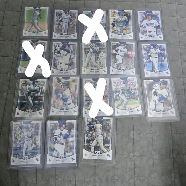 [BUNJANG] Shohei Ohtani 50/50 Base Card Bundle Set / 오타니 쇼헤이 50/50 베이스  일괄 판매합니다