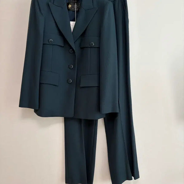 [BUNJANG] Misha High-End Suit Set Deep Green (Size 44-55) / 미샤 하이엔드 정장 셋업 44-55