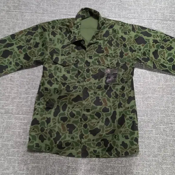 [BUNJANG] Vietnam War Marine Corps Duck Hunter Camouflage Top / 월남전 해병대 덕헌터 위장복 상의