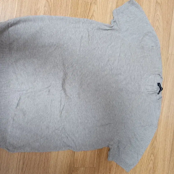 [BUNJANG] Beige Short Sleeve Knit Top 105 / 베이지색 반팔 니트 105