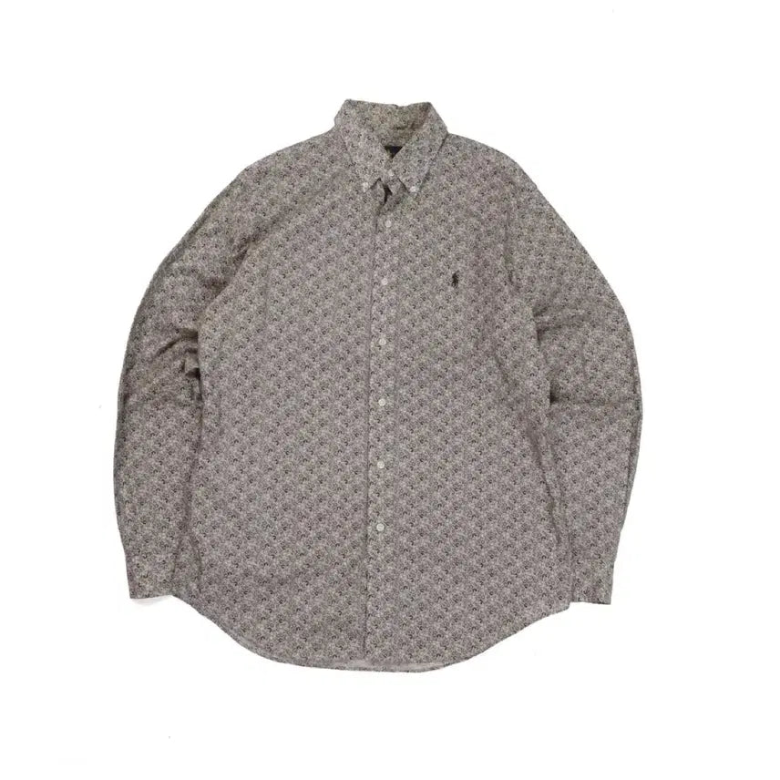 [BUNJANG] Polo Ralph Lauren Floral Pattern Shirt Men's M (100) / 폴로 Polo by Ralph Lauren Floral Pattern Shirt