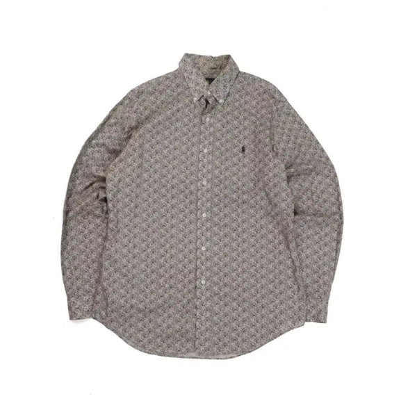 [BUNJANG] Polo Ralph Lauren Floral Pattern Shirt Men's M (100) / 폴로 Polo by Ralph Lauren Floral Pattern Shirt