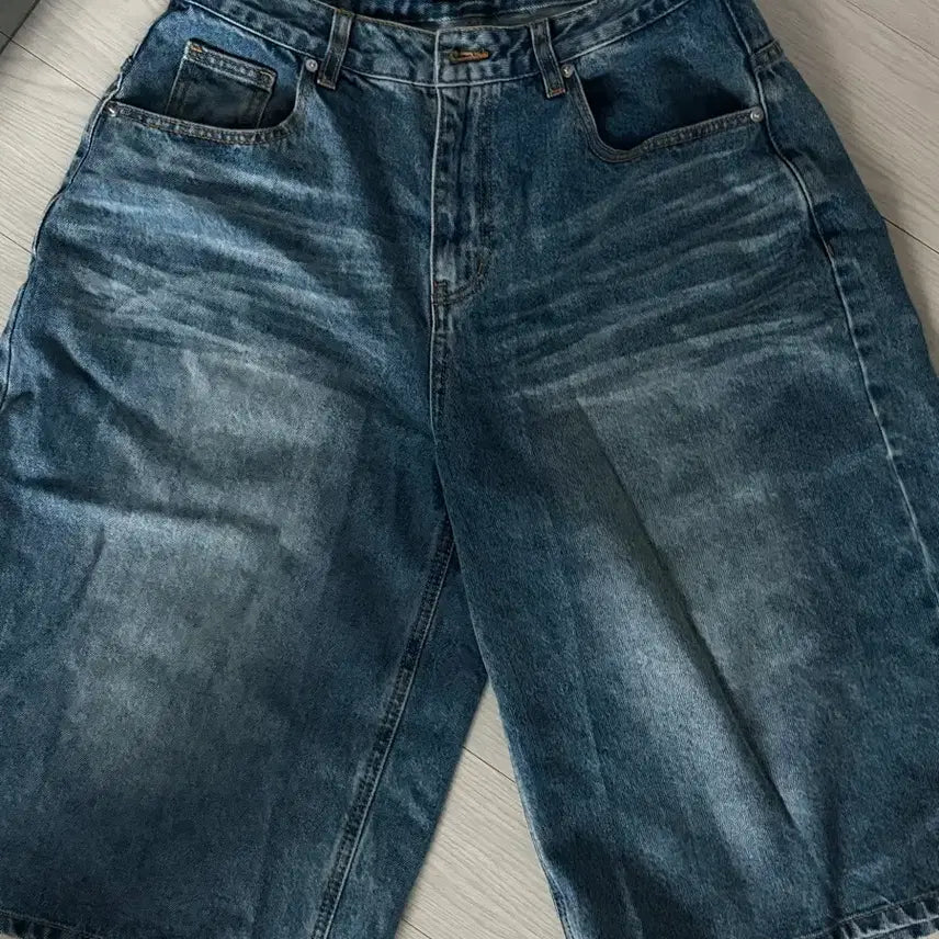 [BUNJANG] Topi Bermuda Denim Pants / 무신사 토피버뮤다 데님팬츠
