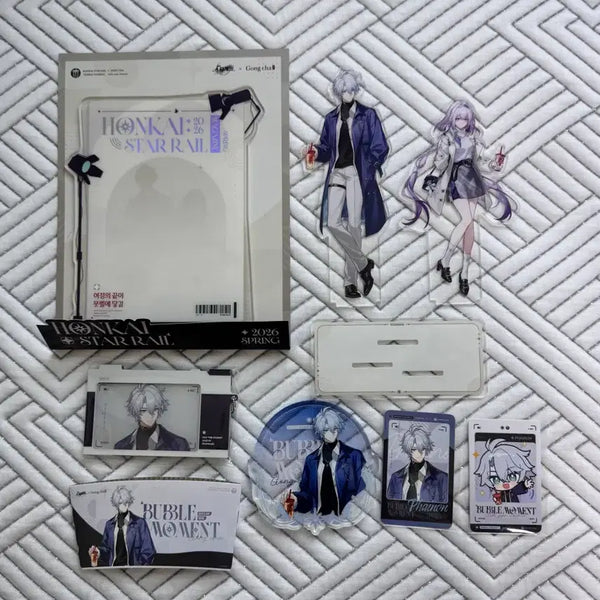 [BUNJANG] Honkai: Star Rail Firefly (Casta Rises) Gong Cha Collaboration Set / 붕괴 스타레일 파이논 위주 카스토리스 공차 콜라보 세트 일괄 판매