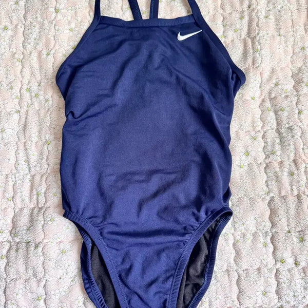 [BUNJANG] Nike Racerback Swimsuit Size 26 Navy / 나이키 레이서백 26