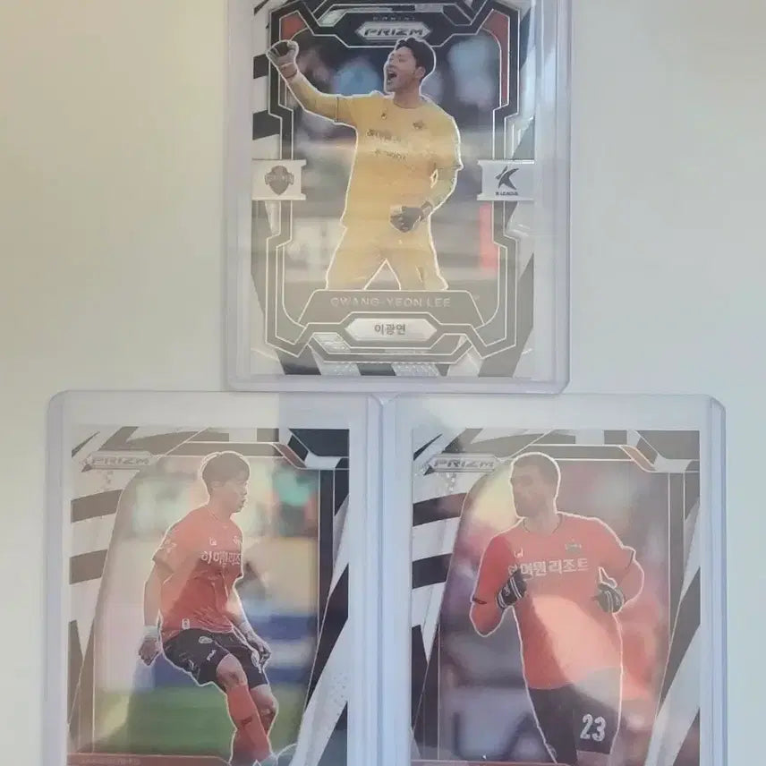[BUNJANG] 2024-2025 Panini K League Prism Gangwon FC Collection Cards / 2024/2025 파니니 K리그 프리즘 강원 (백호 랏)
