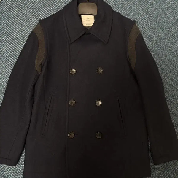 [BUNJANG] Uniqlo x Undercover Wool Peacoat / 유니클로 언더커버 피코트