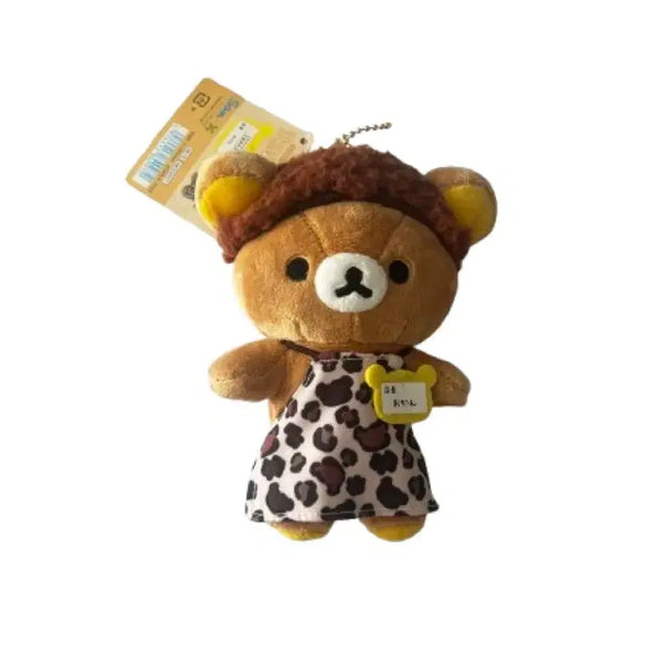 [BUNJANG] Rilakkuma Store Manager Mascot Doll Keychain Strap / 리락쿠마 점장 마스코트 인형 키링 스트랩