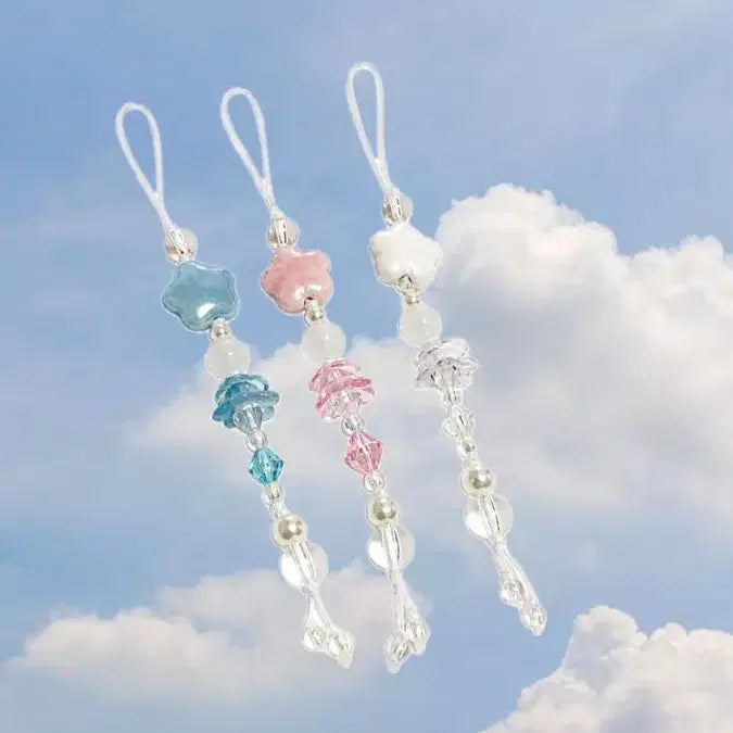 [BUNJANG] Cloud Beside Cloud Keyring / 구름 옆 구름 키링