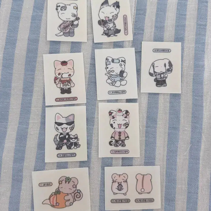 [BUNJANG] Arsène Ti-bbal Sticker Set / 아르센 띠부씰