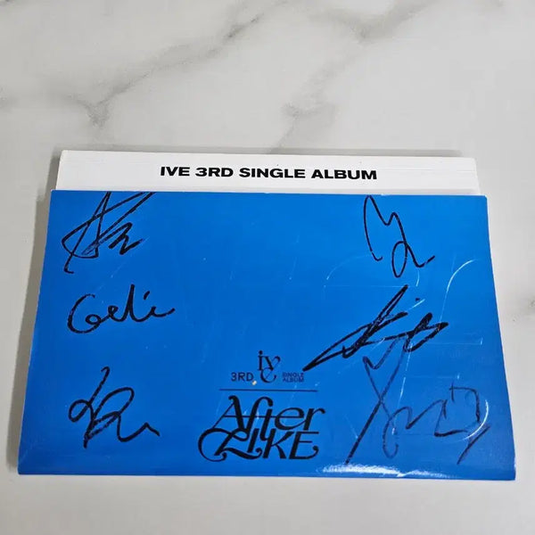 [BUNJANG] IVE After Like Autographed Album / 아이브 After like 친필 싸인 앨범