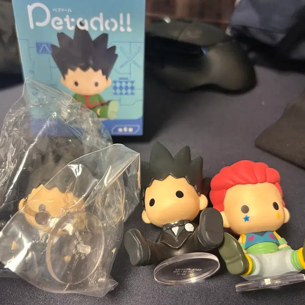 [BUNJANG] Hunter x Hunter Petal Dolls Bundle (Hisoka, Gon, Leorio) / 헌터헌터 페타돌 일괄 판매 (히소카, 곤, 레오리오)