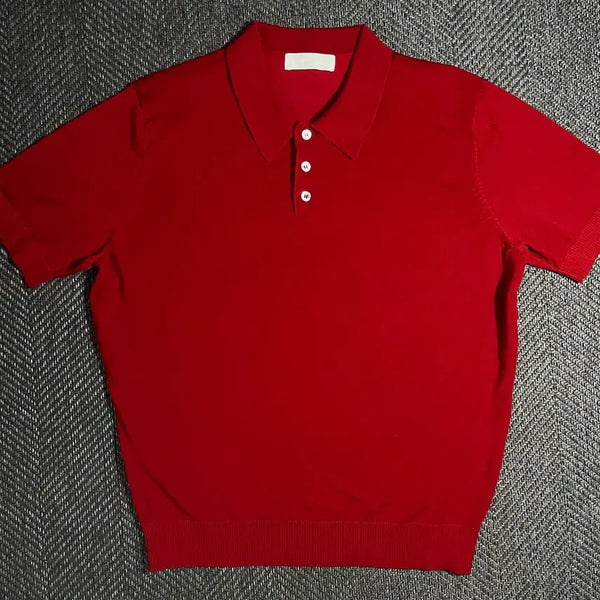 [BUNJANG] Minav Tencel Short Sleeve Knit T-Shirt / [L]minav 미나브 텐셀 반팔 니트 반팔티