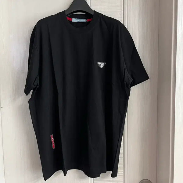 [BUNJANG] Prada Short Sleeve T-Shirt Black XL / 프라다반팔 110