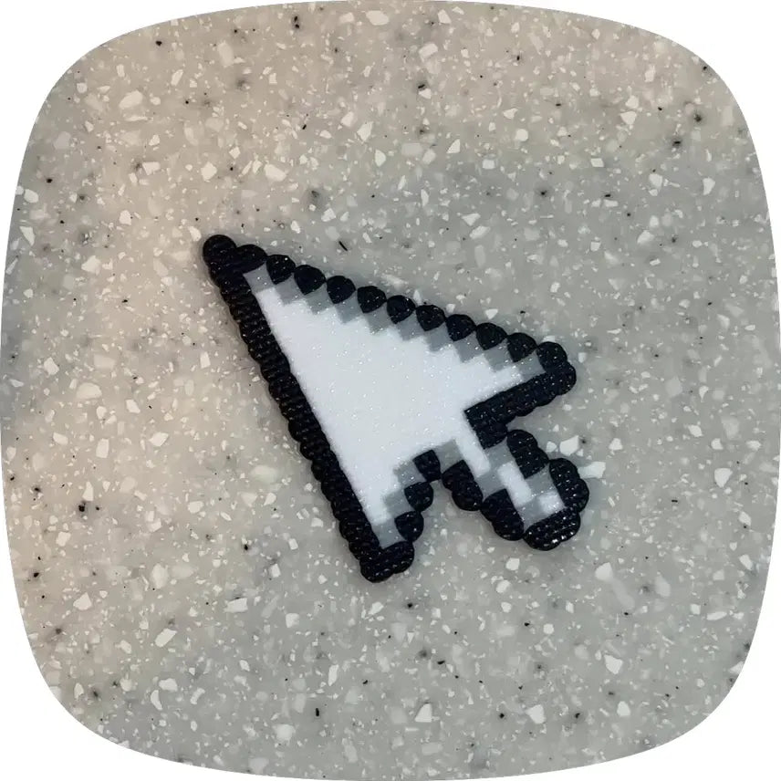 [BUNJANG] Perler Beads Mouse Cursor Keychain/Magnet / 펄러비즈 마우스 커서