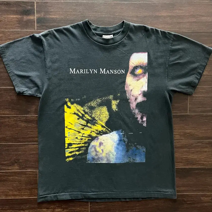 [BUNJANG] Marilyn Manson Bootleg T-Shirt / [L] 마릴린 맨슨 부트렉 티셔츠