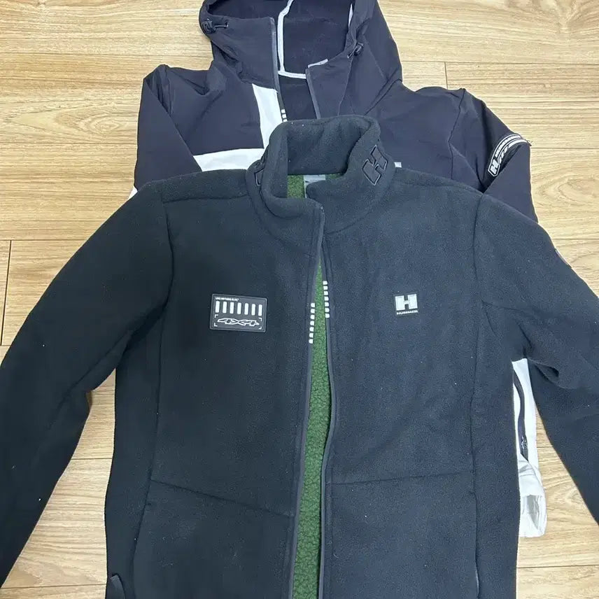 [BUNJANG] Fleece and Windbreaker Jumper Set / 플리스, 바람막이