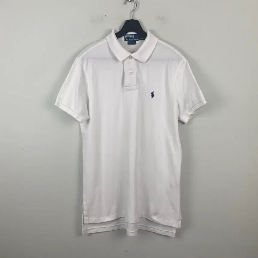 [BUNJANG] Polo Ralph Lauren White Polo Shirt M / 폴로 랄프로렌 화이트 카라티 M <84>