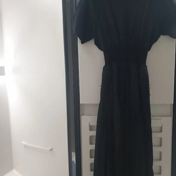 [BUNJANG] Sisley Long Short-Sleeve Dress / (1회착용)시슬리 롱 반팔 원피스 85