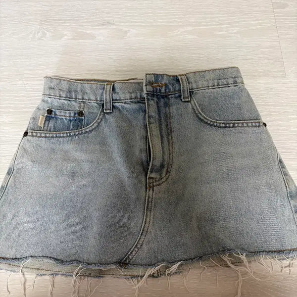 [BUNJANG] Glonny 91 Mid-Rise Denim Skirt XS/S / 글로니 91 미드라이즈 데님스커트 xs/s