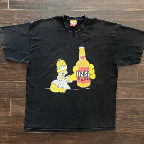 [BUNJANG] US Vintage The Simpsons Duff Beer T-Shirt XL / [XL] 미국 빈티지 심슨 더프 맥주 티셔츠