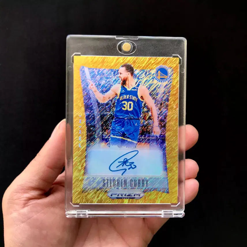 [BUNJANG] Handmade High-Quality Reprint Stephen Curry Gold Blue Card / 수제 고품질 리프린팅 스테판 커리 골드 블루 카드