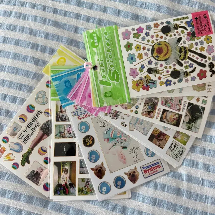 [BUNJANG] Ibuki 17 Types Sticker Set / 이부키 스티커 17종 세트판매 ibuki
