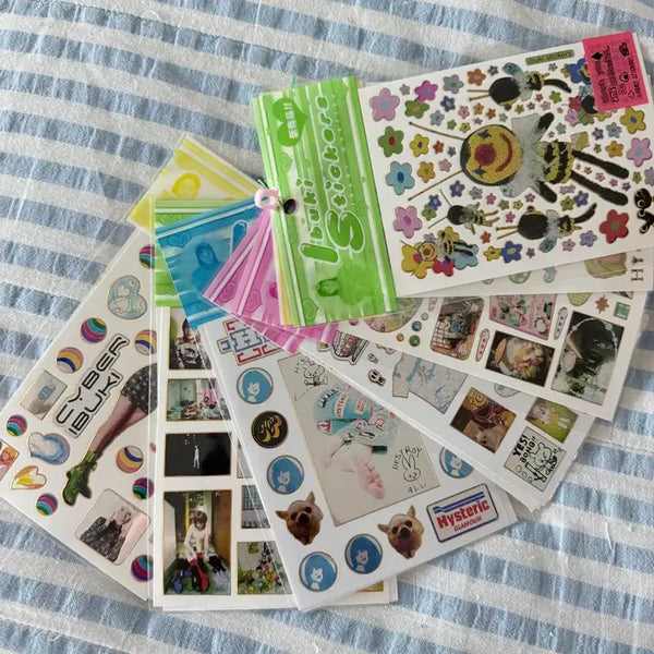 [BUNJANG] Ibuki 17 Types Sticker Set / 이부키 스티커 17종 세트판매 ibuki