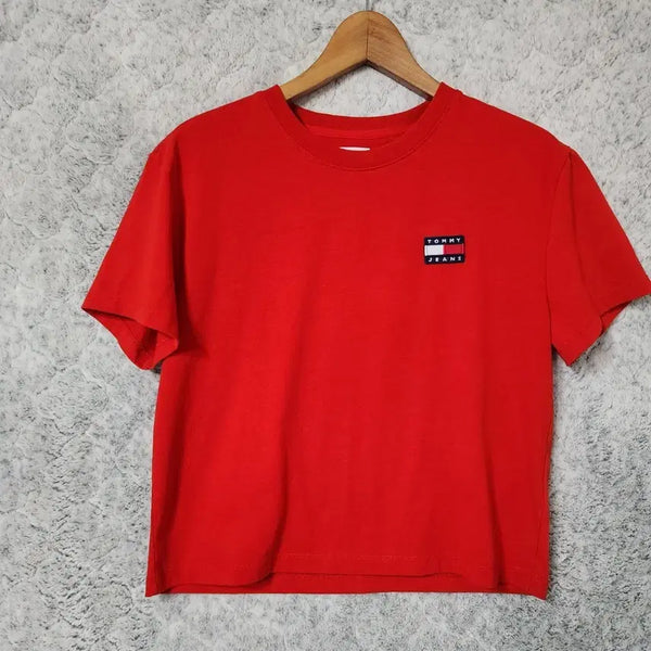 [BUNJANG] Tommy Jeans Short Sleeve T-Shirt / J715 [S] 타미 진스 반팔 티셔츠
