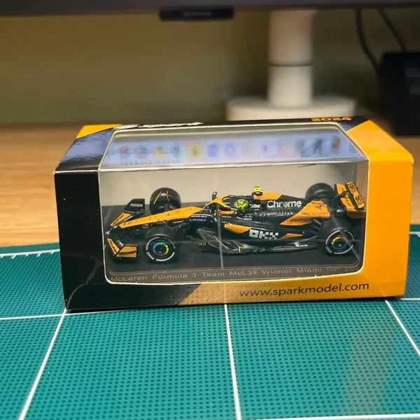 [BUNJANG] Spark 1:64 Lando Norris 2024 Miami GP McLaren Formula 1 / 스파크 1:64 f1 멕라렌 24시즌 노리스