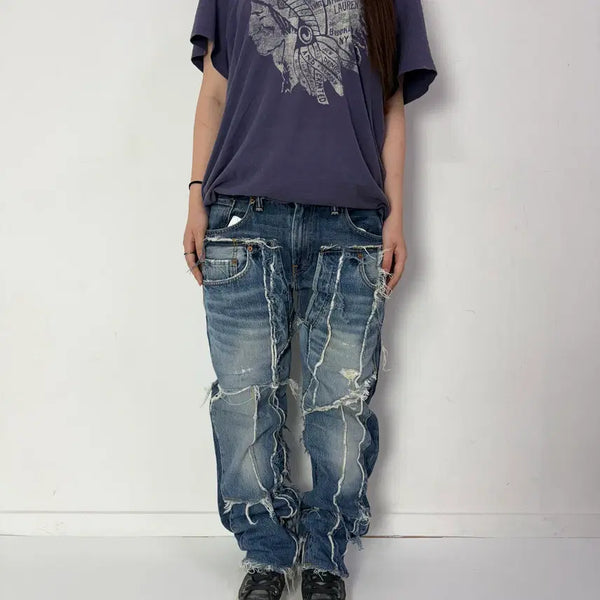 [BUNJANG] Levi's 502 Custom Denim Pants / 리바이스 502 커스텀 데님팬츠
