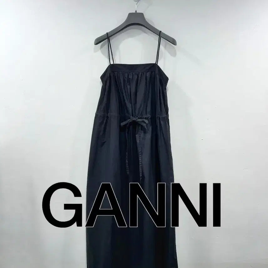 [BUNJANG] GANNI Black Dress / GANNI 가니 블랙 원피스