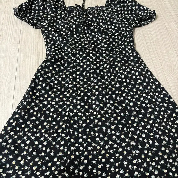[BUNJANG] Flower Mini Dress, Size S / 플라워 미니 원피스 s사이즈